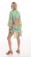 Load image into Gallery viewer, Lyre Bird Silk Kimono by Cienna
