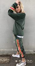 Load image into Gallery viewer, Forest Velour Trackpants by Cat Hammill
